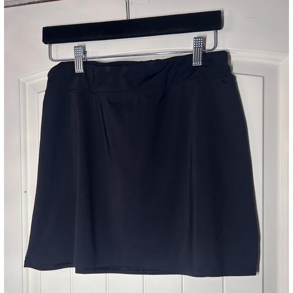 Coastal, tennis, athletic Lands End Navy Blue Summer Skirt With A Tie Size S - Picture 4 of 5